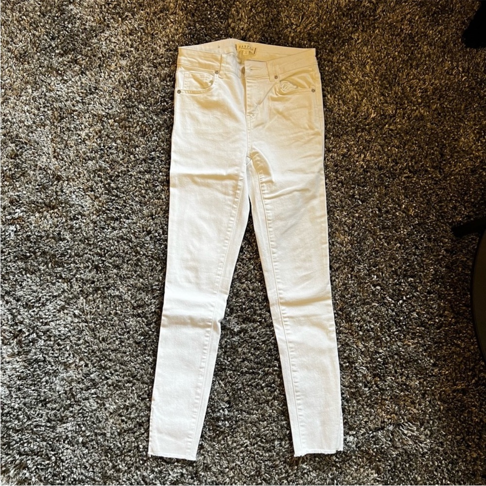 Francesca’s Women's White Jeans 25